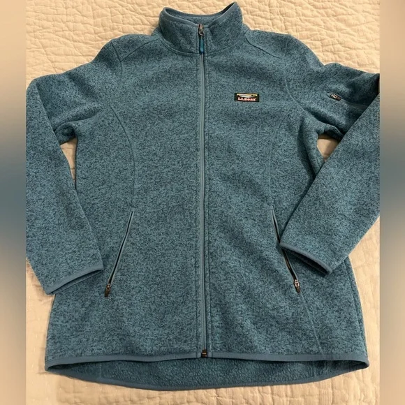 L.L. Bean Women's Sweater Fleece Jacket - Picture 8 of 8